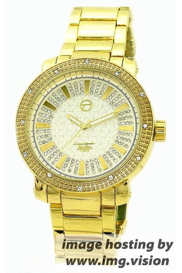 Techno Pave All Watches | Gold - Walmart.com