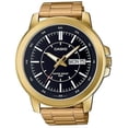 thumbnail image 1 of Men's Gold Tone Steel Band 50 mm Watch MTPX100G-1EV, 1 of 5