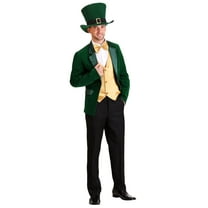 Men's Gold and Green Leprechaun Costume