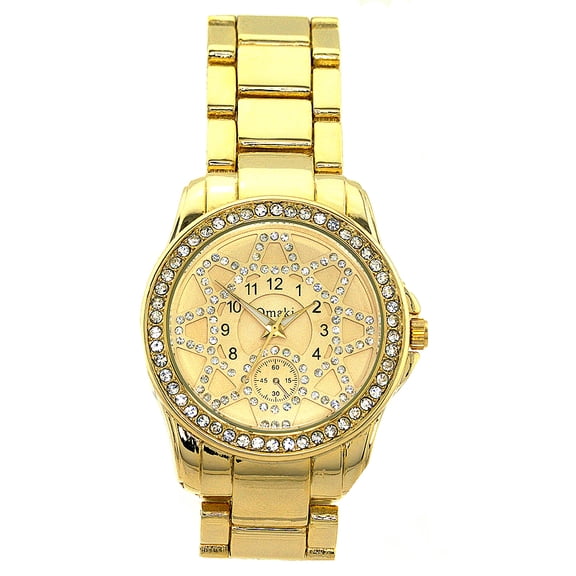 Men's  Gold tone  Clubbing watch 45.5mm 12mm thick case.