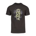 thumbnail image 1 of Men's Golden Dragon Short-Sleeve T-Shirt - Brown - Small, 1 of 1