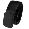 thumbnail image 1 of Men's Golf Belt in 1.5 Black Slider Belt Buckle with Adjustable Canvas Web Belt XXX-Large Black, 1 of 4