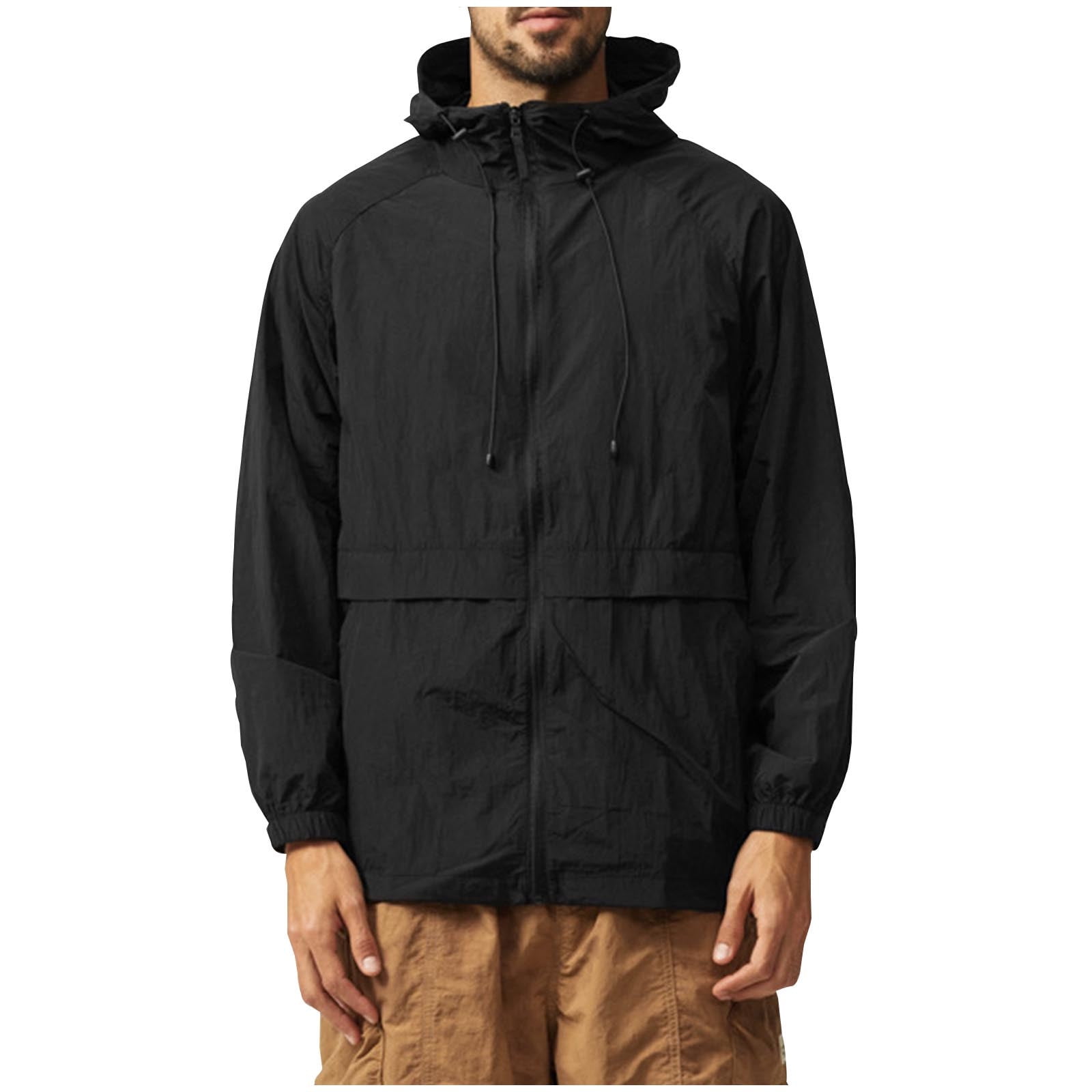 メンズウェア NO GOLF WINDBREAKER JACKET S size Men's Golf Jacket Casual Windbreaker Lightweight Zip Up Stylish