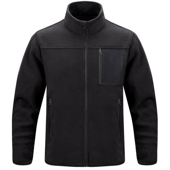 Men's Golf Jacket Casual Windbreaker Lightweight Zip Up Stylish Fashion Coat Men Solid Color Zipper Pocket Stand Up Collar Long Sleeve Hoodless Outwear Jackets
