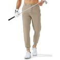 Men's Golf Joggers Pants with 5 Pockets Slim Fit Stretch Sweatpants