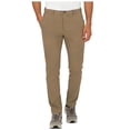 thumbnail image 1 of Men’s Golf Pants Elastic Button Dressy Pants with Zipper Packets Straight Leg Work Business Trousers, 1 of 5