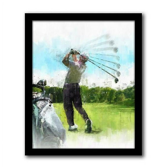 Men's Golf Personalized Print