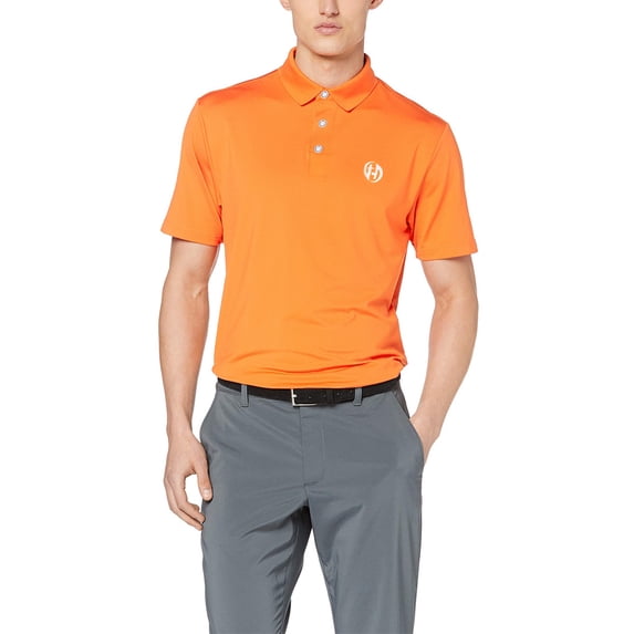 Men's Golf Polo Shirts Quick Dry Lightweight Performance Solid Sports T-Shirts