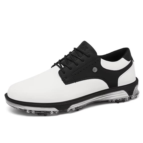 Men‘s Golf Shoes Athletic Sneakers with Easy-Clean Synthetic Upper