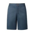thumbnail image 1 of Men's Golf Shorts 9" Inseam Quick Dry Twill Short Pants Flat Front, Flex Elastic Waistband Lightweight Breathable Performance Wear for Travel Work Hiking, 1 of 9