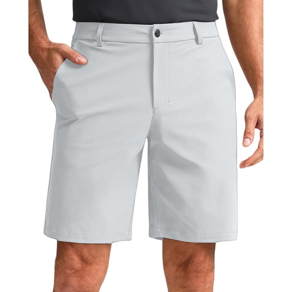 Men's Golf Shorts with Muitiple Pockets Summer Stretch Quick Dry Breathable Casual Work Shorts M