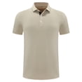 thumbnail image 1 of Men's Golf Sports Shirt Moisture Wicking Quick Dry Short Sleeve Casual Lapel Polo Shirt, 1 of 8