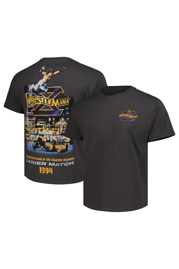 Men's Goodie Two Sleeves Black Shawn Michaels vs. Razor Ramon Ladder Match T-Shirt
