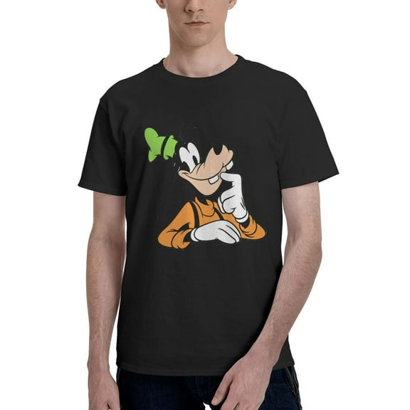 Men's Goofy Cartoon (8) Basic Short Sleeve T-Shirts Tee Tops T Shirt 4XL