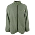 thumbnail image 1 of Men's Gordon Lyons Full Zip Sweater Knit Fleece Jacket Green Heather XXL, 1 of 4