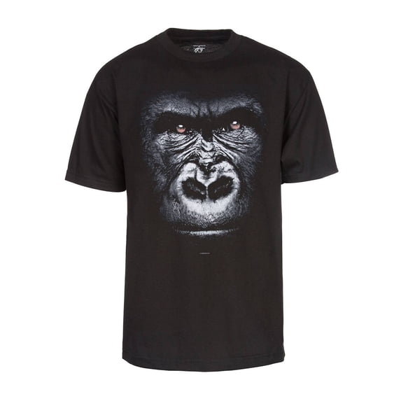 Men's Gorilla Face Short-Sleeve T-Shirt - Black - X-Large