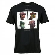 Mens Gorillaz Demon Days Slim Fit T-shirt Small Black