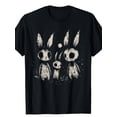 thumbnail image 1 of Men's Gothic Horror Creepy Bunny Aesthetic Graphic T-Shirt, 1 of 6