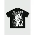 thumbnail image 1 of Men's Gothic Japanese Horror Graphic T-Shirt, 1 of 6