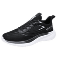 thumbnail image 1 of Men's Gradient Color Lightweight Running Shoes, Breathable Mesh Athletic Sneakers, 1 of 9