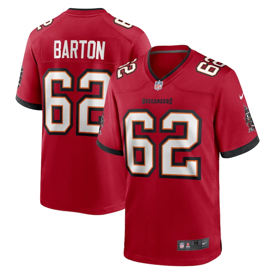Men's Graham Barton Pick No. 26 Red 2024 NFL Draft First Round Pick