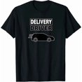 thumbnail image 1 of Men's Graphic Delivery Driver Job Courier T-Shirt, 1 of 6