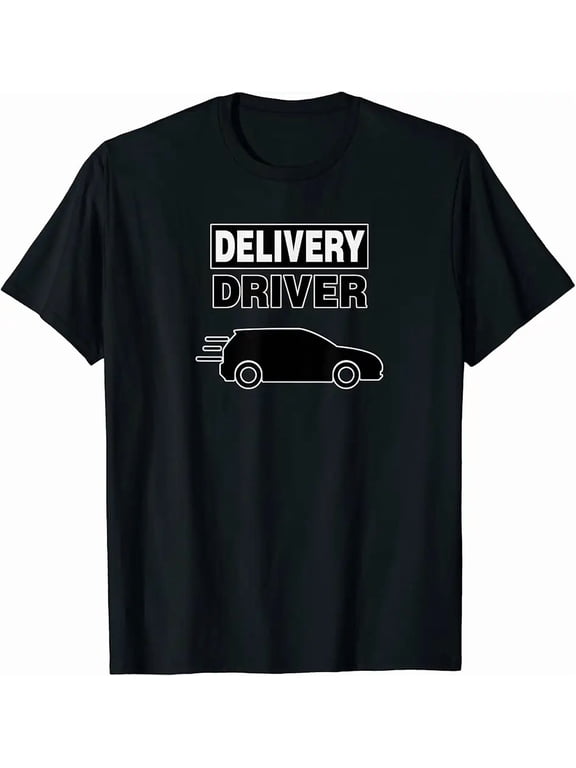 Men's Graphic Delivery Driver Job Courier T-Shirt