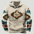 thumbnail image 1 of Men's Graphic Hooded Sweatshirt Mens Graphic Print Long Sleeve Drawstring Hoodie Sweatshirt Pullover Men Hoodies Sportswear Hooded Pullover Sweatshirt for Men, 1 of 3