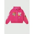 thumbnail image 1 of Men's Graphic Oversized Hoodies Y2k Zip Up Long Sleeve Hooded Sweatshirt Jacket Streetwear, 1 of 8