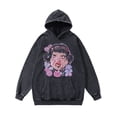 thumbnail image 1 of Men's Graphic Print Long Sleeve Hoodie Pullover Sweatshirt Goth Harajuku Hip Pop Hoodies for Women Y2k Streetwear Hoodies A31, 1 of 8