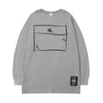 thumbnail image 1 of Men's Graphic Sweatshirt Crew Neck Long Sleeve Casual Loose Pullover Tops Women's Oversized Sweatshirts A57, 1 of 2