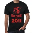 thumbnail image 1 of Men's Graphic T-Shirt Born To Ride 2011 13rd Birthday Anniversary 13 Year Old, 1 of 2