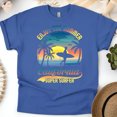 thumbnail image 1 of Men's Graphic T-Shirt California Super Surfer Tropical Beach Tee, Royal, Size 5XL, 1 of 6