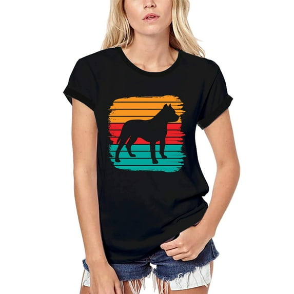Men's Graphic T-Shirt Organic Pitbull Breed Short Sleeve Tee-Shirt Vintage Birthday Gift Ladies Novelty T-shirt