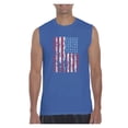 thumbnail image 1 of Men's Graphic T-Shirt Sleeveless - American Flag 4th of July, 1 of 5