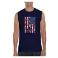 thumbnail image 1 of Men's Graphic T-Shirt Sleeveless - American Flag 4th of July, 1 of 5