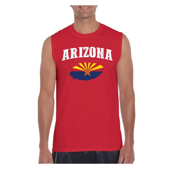 Men's Graphic T-Shirt Sleeveless - Arizona