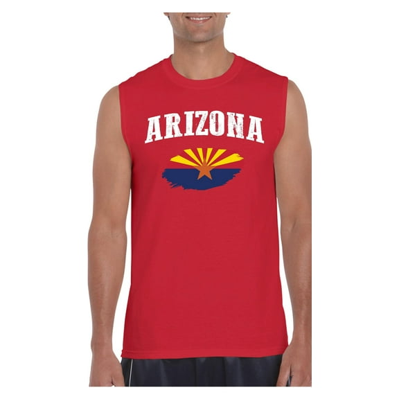Men's Graphic T-Shirt Sleeveless - Arizona