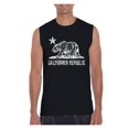 thumbnail image 1 of Men's Graphic T-Shirt Sleeveless - California Cali, 1 of 5
