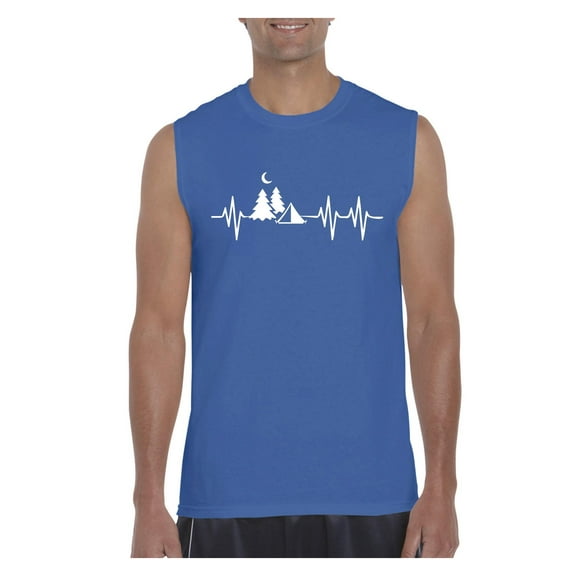 Men's Graphic T-Shirt Sleeveless - Camping Hiking Gift