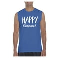 thumbnail image 1 of Men's Graphic T-Shirt Sleeveless - Camping, 1 of 5