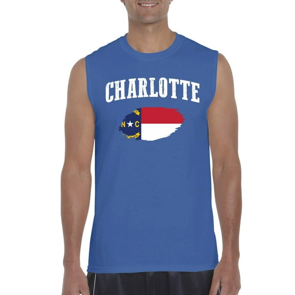 Men's Graphic T-Shirt Sleeveless - Charlotte