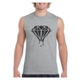 thumbnail image 1 of Men's Graphic T-Shirt Sleeveless - Diamond, 1 of 5
