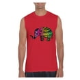thumbnail image 1 of Men's Graphic T-Shirt Sleeveless - Elephant, 1 of 5