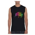 thumbnail image 1 of Men's Graphic T-Shirt Sleeveless - Elephant, 1 of 5