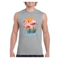 thumbnail image 1 of Men's Graphic T-Shirt Sleeveless - Flamingo, 1 of 5