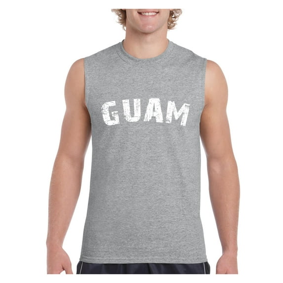 Men's Graphic T-Shirt Sleeveless - Guam