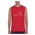 thumbnail image 1 of Men's Graphic T-Shirt Sleeveless - Heartbeat Hunting, 1 of 5