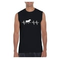 thumbnail image 1 of Men's Graphic T-Shirt Sleeveless - Horse Riding Gift Horses, 1 of 5