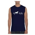 thumbnail image 1 of Men's Graphic T-Shirt Sleeveless - Horse Riding Gift Horses, 1 of 5
